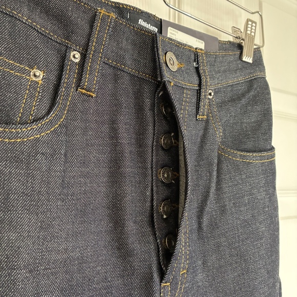 Finisterre Akins Selvedge jean NWT $200 fits size 28S US 4 - Picture 7 of 9